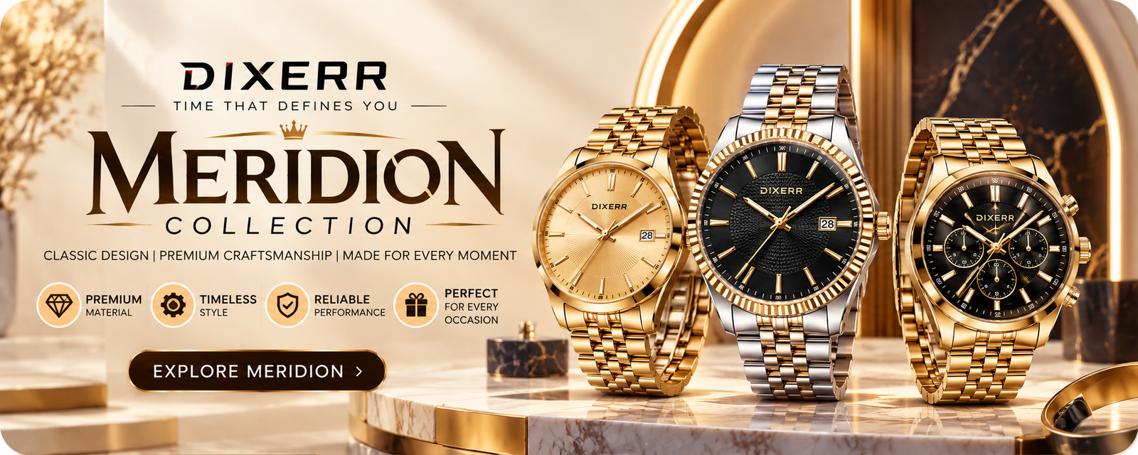 meridion banner collection